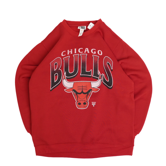 Vintage NBA 90s Chicago Bulls Crewneck Sweater Basketball - Large- Extra Large - WearGodspeed