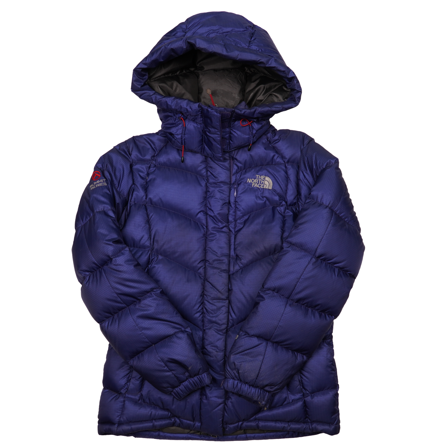 The North Face Nuptse Jacket Women’s Gravity Purple 700 Down Puffer Hood - Medium