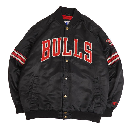 Authentic Chicago Bulls Vintage Starter Satin Jacket - Extra Large - WearGodspeed