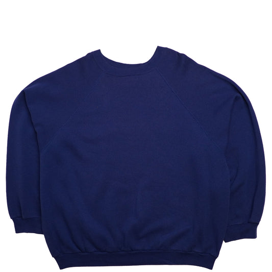 Blank Navy Blue Crewneck Sweater - 2XL - WearGodspeed