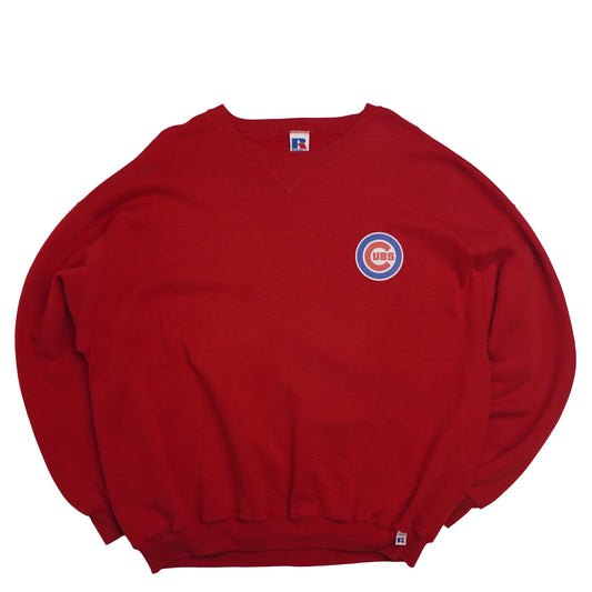 Chicago Cubs Vintage Russel's Athletic Crewneck Sweater Small Logo - Large - WearGodspeed