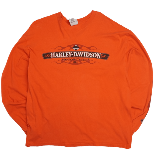 Harley Davidson Long sleeve with flame design