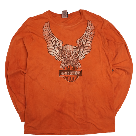 Harley Davidson Longsleeve Tee 70's/80's - Large