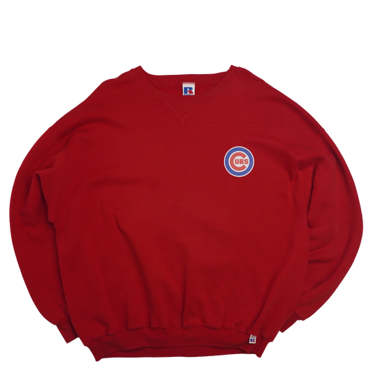 Chicago Cubs Vintage Russel's Athletic Crewneck Sweater Small Logo - Large